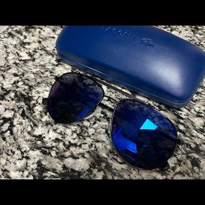 100% authentic and original Lacoste 177S 001 They are brand new aviator